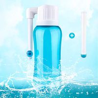 Peri Bottle for Postpartum Care, Tinabless 17oz Portable Bidet with 2 Replaceable Cleaning Nozzles, MomWasher for Perineal Recovery and Cleansing After Birth, Shower Gift with Travel Bag