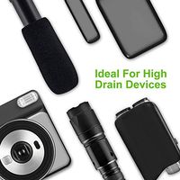 Enegitech CR2 Battery 3V Lithium 800mAh 12 Pack with PTC Protection DL-CR2 for Golf Rangefinder Baby Monitor Flashlight Funifilm Instax MINI55