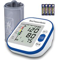 Blood Pressure Monitor Upper Arm, Mosafe Automatic Digital Electronic Blood Pressure Machine with Extra Large Cuff for Home Use with Large Screen Display, 2-Users, 198-Memory, Batteries Included …