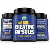 Raw Barrel Pure Creatine Monohydrate - Faster Recovery, Muscle Mass Builder, Increase Volume, Strength, Power - Micronized for Fast Absorption - 4200 milligrams Pharmaceutical Grade - 240 Capsules