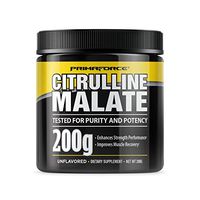 PrimaForce Citrulline Malate Powder Supplement, 200 Grams – Enhances Strength Performance / Improves Muscle Recovery