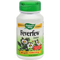 Natures Way Fever Few Herb Leaves, 100 ct