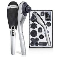 [Bonus Bag] Simbans Juvenik Percussion Massager for Back & Full Body | Portable, Cordless, Rechargeable | Handheld Vibrating Electric Machine | Muscle Deep Tissue Pain Relief Therapy Plantar Fasciitis