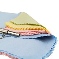 Melleco 30pcs Microfiber Cloth for Glasses, iPhone, ipad, Screens, Camera Lens, CD, TV Glasses Cleaning + 1 Screw Driver