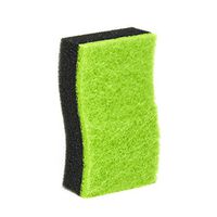 Black & Color Kitchen Sponge 10pc (Green) TT-032