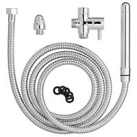 Cloud 9 Novelties Deluxe Enema Douche Premium Shower Kit with 2 Tips and 6 Foot Flexible Hose