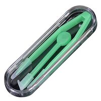 Fineday Chopsticks Spoon, 2 Sets Eye Care Contact Lenses Plastic Tweezers Straw Lenses Box Accessories Green, Home Products Sales