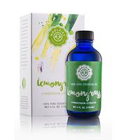 Woolzies 100% Pure & Natural Lemongrass Essential Oil | Highest Quality Aromatherapy Therapeutic Grade | Soothe Cleanse & Purify, Supports Healthy Digestion, Uplifting & Refreshing Massage, 4 Fl Oz