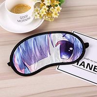 T-YZAG 2 Pieces Cold and hot Eye mask Cartoon Anime Goggles Multi-Function Blackout Eye mask Creative Gift, Style 7