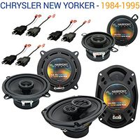 Compatible with Chrysler New Yorker 1984-1993 Factory Speaker Replacement Harmony Speakers New