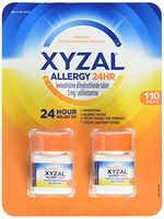 XYZAL Allergy 24 Hour 110 Tablets