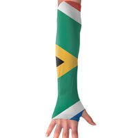 South Africa Flag Long Sleeve Sun Protection Arm Sleeves Arm Cooling Sleeve Cycling Outdoor Sports Leisure