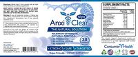 AnxiClear™ Night -Natural Anxiety and Stress Relief - Contains Valerian and Passion Flower 90 Vegan Friendly Capsules