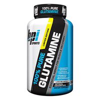 BPI Sports Glutamine Essential Amino Acid for Muscle Recovery, 240 Count
