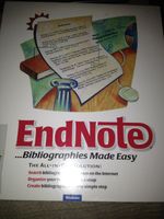 END NOTE ... BIBLIOGRAPHIES MADE EASY