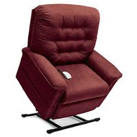 Pride Mobility LC-358PW Heritage LC-358 Line 3-Position Lift Chair Recliner - Petite Wide - Ember