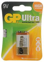 GP1604AU-C1 - Non-rechargeable Battery, Super, Single Cell, Alkaline, 9 V, PP3, Snap Contact RoHS Compliant: NA (Pack of 20) (GP1604AU-C1)
