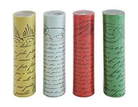 Heart of America 4 Assorted Tube Matchboxes With Safety Matches - 28 Pieces