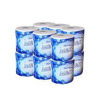 Jentouzz Toilet Paper Tissue Rolls Paper White Paper Towel Roll Hand Towels Napkin Classic Clean Toilet Tissue 3Ply Toilet Paper 6/8/10/12 Rolls (12 Rolls)