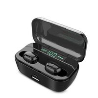 UpBeauty Wireless Bluetooth Headset Stereo in-Ear Earphone LED Display with Charging Box Headphones