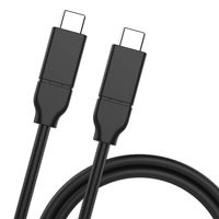 Alsterplus USB C Cable to USB-C Cable PD 100W (20V 5A) Charger USB Cable Compatible for Laptop Tablet Notebook, MacBook Air, MacBook Pro, Google Pixel, LG V40, Huawei, Samsung Galaxy S9 S8 Black