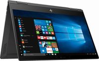 Newest HP Envy X360 2-in-1 13.3" FHD IPS Touchscreen Thin and Lightweight Laptop, AMD Ryzen 5 Quad-core 2.0 GHz, 8GB DDR4 RAM, 512GB SSD, Backlit Keyboard, USB-C, WiFi, HDMI, Bluetooth, Windows 10