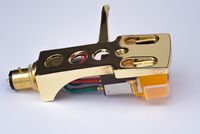 Gold plated Headshell, cartridge, needle for ROTEL RP1000, RP1000Q, RP1100, RP1100Q, RP1300, RP1500, RP2300, RP2500, RP3300, - MADE IN ENGLAND