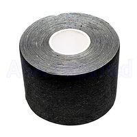 Kinesiology Tape Uncut, Elastic Therapeutic Sports Tape for Knee Shoulder and Elbow, Breathable, Water Resistant, Latex Free (Black)