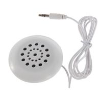 HP95(TM) New Portable 3.5mm Pillow Speaker for MP3 MP4 CD iPod Phone White