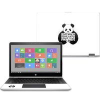 Mightyskins Skin Compatible with Hp Pavilion X360 14" (2017) - I Just Want to | Protective, Durable, and Unique Vinyl Decal Wrap Cover | Easy to Apply, Remove, and Change Styles | Made in The USA