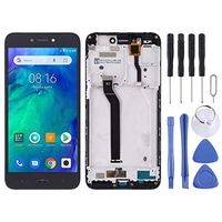 JUNXI Phone case Phone Cover LCD Screen and Digitizer Full Assembly with Frame for Xiaomi Redmi Go(Black)+Highly Recommended (Color : Black)