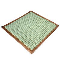 Geek-House Upscale Jade Beads Massage Celadon Cushion Breathable Health-Preserving Relieving Fatigue for Car & Office & Home