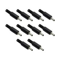 BokWin 3.5mm x 1.35mm DC Male Cable Jack Adapter Connector 10Pcs