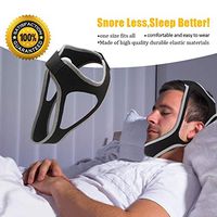 Anti Snore Snoring Chin Strap Devices for Men Women Kids, Anti Snoring Snore Chin Strap Large Bangbreak Duzel, Anti My Snoring Snore Solution, Resmed Cpap Supplies Chin Straps
