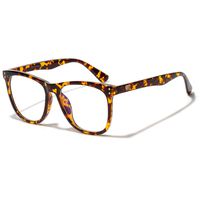 Blue Light Blocking Glasses Women - TAZAT Eyewear Frame, Clear Glasses, Square, Computer Glasses Blue Light Blocking,Glasses for Men, Gaming Glasses,T8 （Leopard)