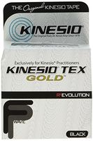 Kinesio Tex Gold FP Tape - Black - 2" x 16.4' - Pack of 2 Rolls