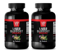 Liver Vital - Liver Support Complex - Milk Thistle and Beef Liver - Kidney Support - Beef Liver for Humans - 2 Bottles (200 Capsules)