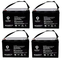 SPS Brand 12V 75Ah Replacement Battery for Deka Unigy 24HR3000S (12V 79AH) UPS (Terminal RT) (4 Pack)