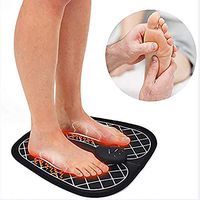 YEARN SEA EMS Foot Massager, Folding Portable Electric Massage Mat, Foot Massage Simulator with 10 Intensity Levels for Blood Circulation Muscle Pain Relief