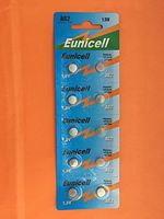 10 pcs Card AG2 G2 396A LR726 SR726SW CX59 LR59 SR59 397 1.5 Alkaline Battery with SHL LLC Coupon