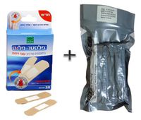 Special Offer: 4" Israeli Bandage & 20 Bandaids with Blood Clotting Agent