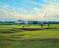 Hi-Look Microfiber Cleaning Cloth - St. Andrews Hole 3, Cartgate