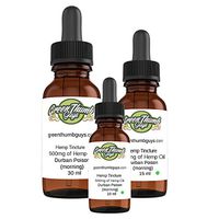 Green Thumb Guys 30 ML Grandaddy Purple Hemp Oil Tincture - Relieves Stress, Helps Create Healthy Sleep Patterns, and soothes achy Muscles