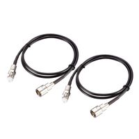 uxcell FME Male to FME Female Antenna Extension Cable RG174 RF Coaxial Cable 2 ft 2pcs