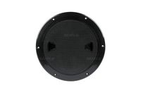 SEAFLO 4" - 8" Black Circular Non Slip Inspection Hatch w/Detachable Cover (8")