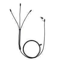 DEYF Creative 5A Fast Charging Cable with PD Function, USB Type C to USB Typce C,Micro B,Lighting and USB A 3.0 to USB Type C,Micro USB,Lighting.Compatible iOS, Andoid,Phone or Notebook (Black 2M)