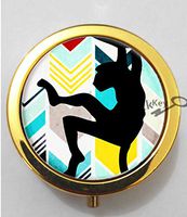 BlackKey Animal Monkey 3-Compartment Decorative Pocket Gift Box Case Organizer for Pill, Color 2 -1784