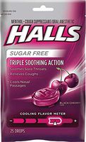 Halls Sf Black Berry Halls Sugar Free Black Cherry, 25 Count