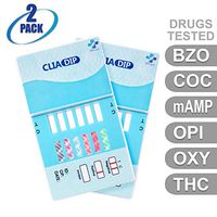 MiCare [2pk] - 6-Panel Urine Drug Test Card (BZO/COC/mAMP/OPI/OXY/THC) #MI-WDOA-564