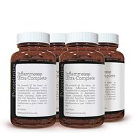 INFLAMMEASE Ultra Complete 1305mg x 360 Tablets(5 Supplements in one - 4 Bottles of 90-12 Months Supply!) SKU: INFLAM90x4